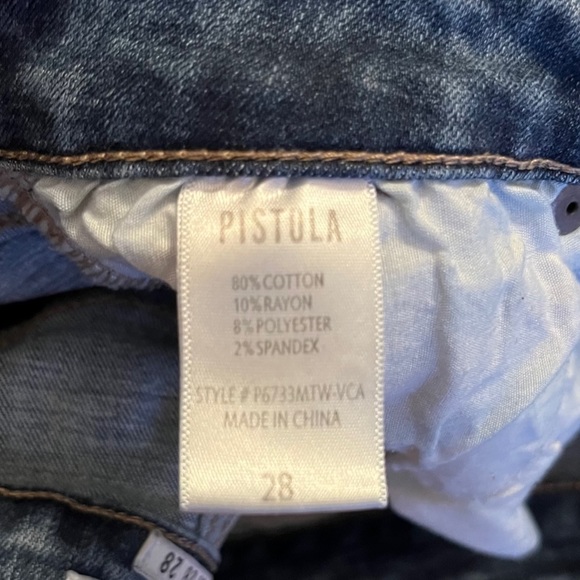 Pistola jeans retails for 150 size 28 has stretch - Picture 7 of 8